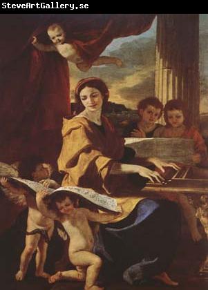 Nicolas Poussin St Cecilia (mk08)